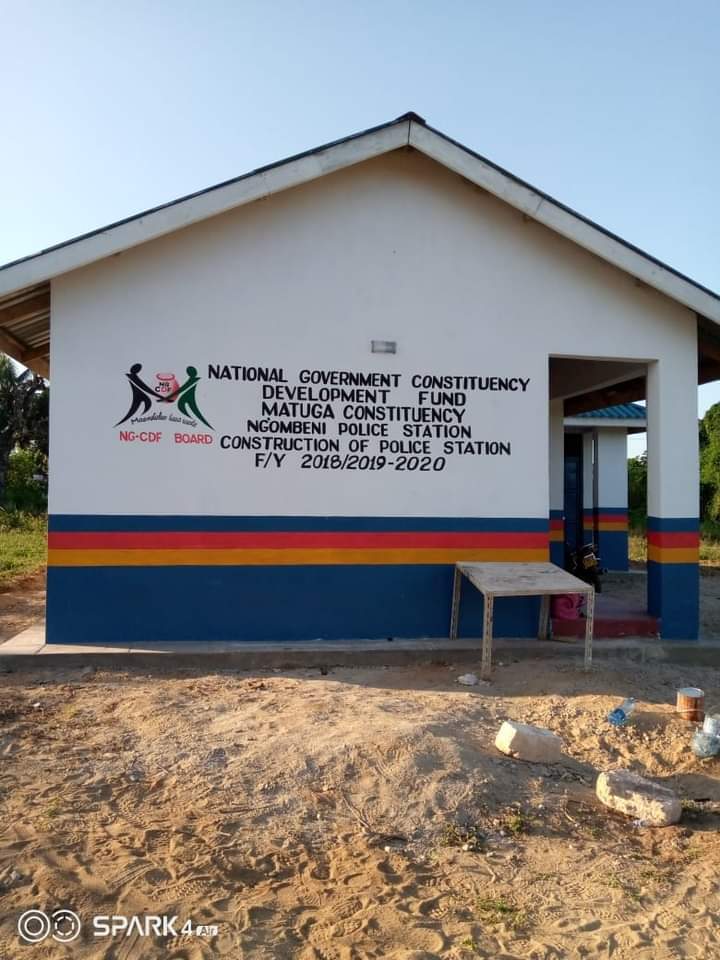 Construction of a police post at Ngombeni Police Post